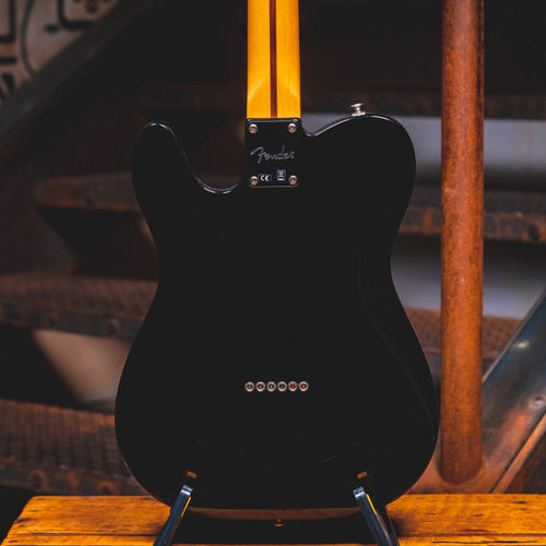 2016 Fender Standard Telecaster HH Electric Guitar, Black w/ Gig Bag - Used