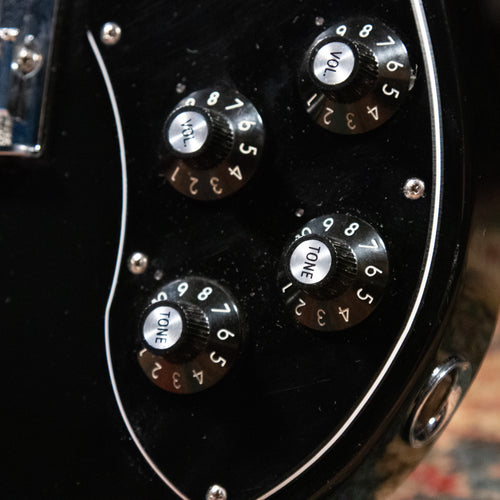 2018 Fender '72 Telecaster Custom Deluxe Electric Guitar, Black - Used