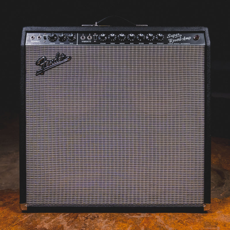 2008 Fender '65 Super Reverb Combo Amplifier w/ Slipcover and Footswitch - Used