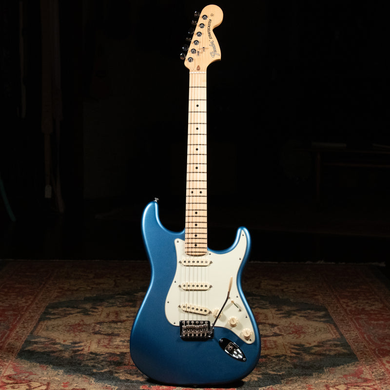 2021 Fender American Performer Stratocaster Electric Guitar, Satin Lake Placid Blue - Used