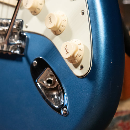 2021 Fender American Performer Stratocaster Electric Guitar, Satin Lake Placid Blue - Used