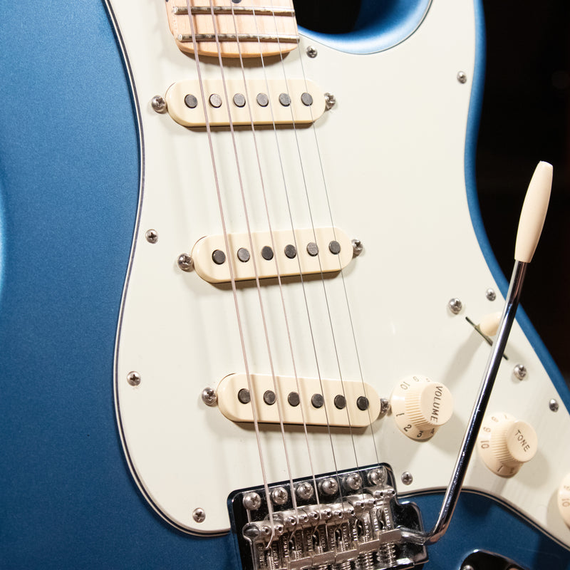 2021 Fender American Performer Stratocaster Electric Guitar, Satin Lake Placid Blue - Used
