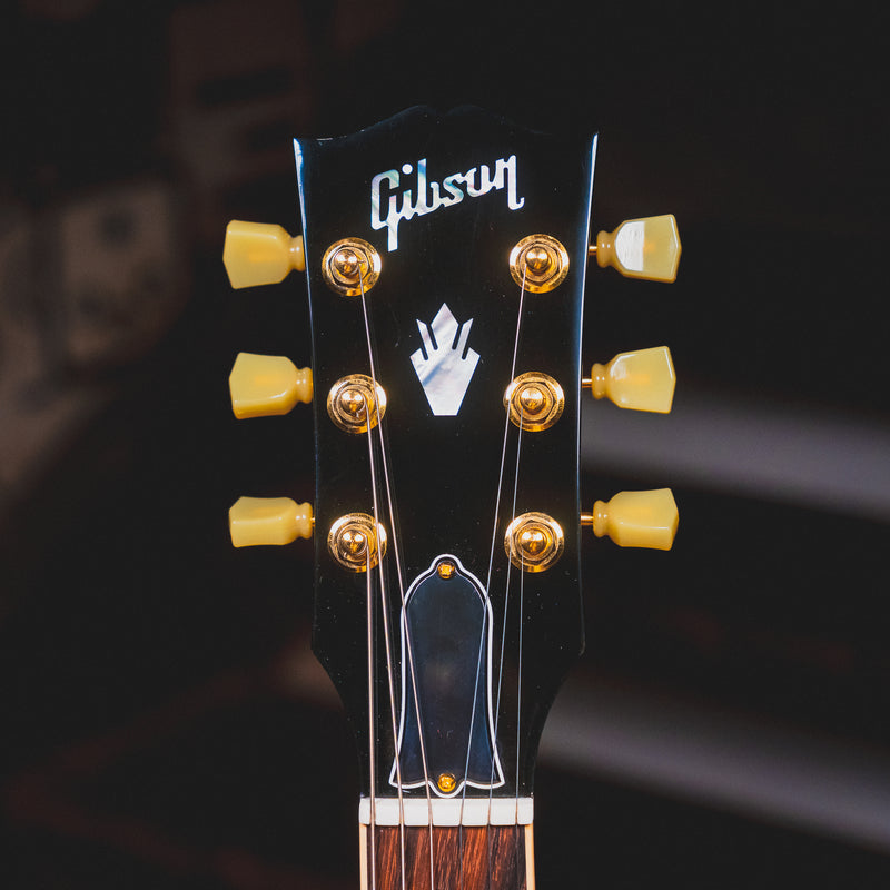 2023 Gibson ES-345 Electric Guitar, Ebony w/ Gold Hardware and OHSC - Used