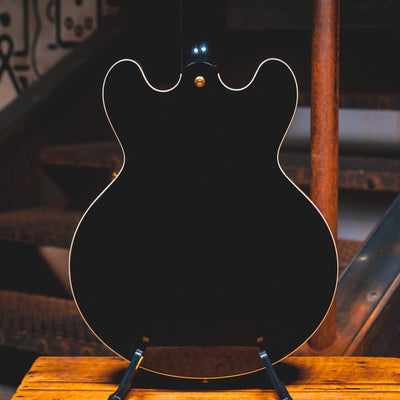 2023 Gibson ES-345 Electric Guitar, Ebony w/ Gold Hardware and OHSC - Used