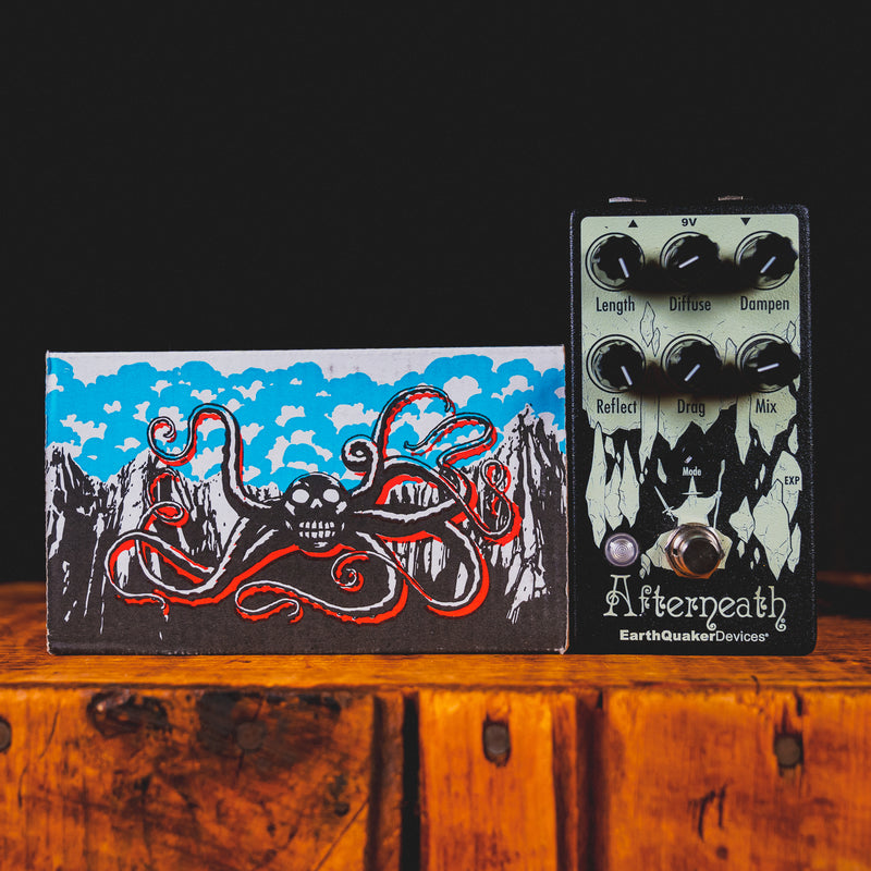 EarthQuaker Devices Afterneath Otherworldly Reverb Effect Pedal w/ Original Box - Used