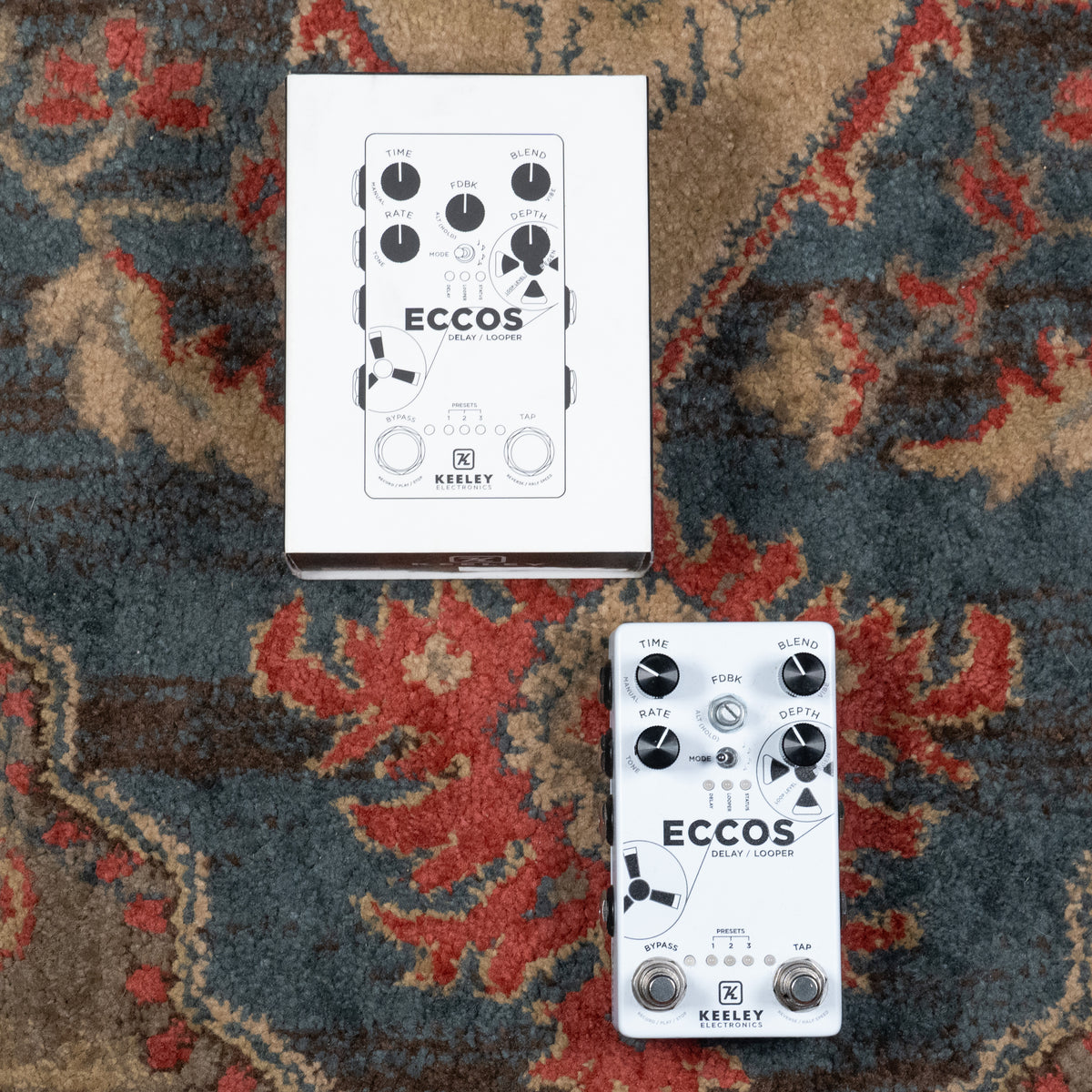 Keeley Electronics Eccos Delay Effect Pedal w/Box - Used