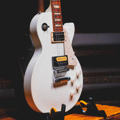 2012 Gibson Les Paul Studio Electric Guitar, Alpine White w/ OHSC - Used