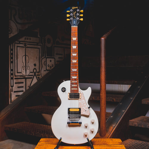 2012 Gibson Les Paul Studio Electric Guitar, Alpine White w/ OHSC - Used