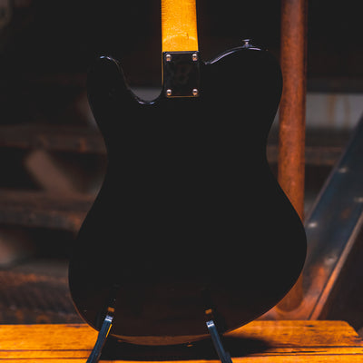 2022 Bilt ESG Electric Guitar, Black w/ OHSC - Used