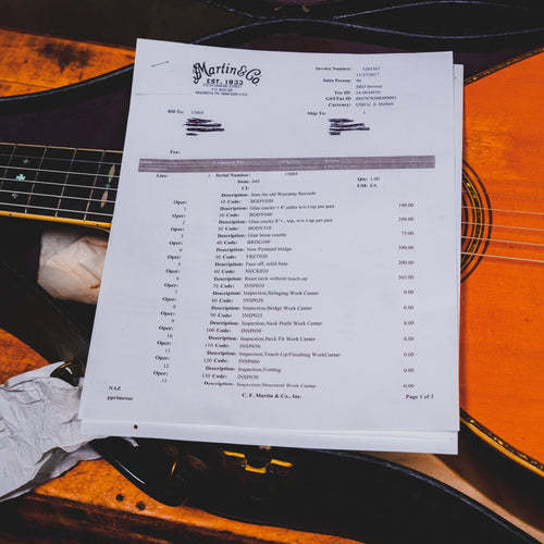 1920 Martin 0-45 Acoustic Guitar, Natural w/ HSC - Used