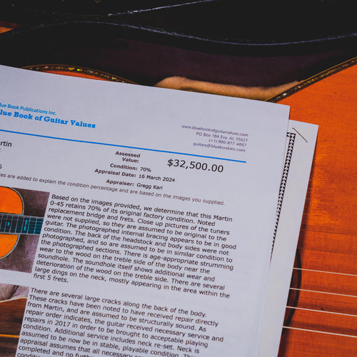 1920 Martin 0-45 Acoustic Guitar, Natural w/ HSC - Used