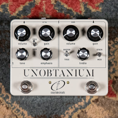 Crazy Tube Circuits Unobtainium Dual Overdrive Effect Pedal w/Box - Used