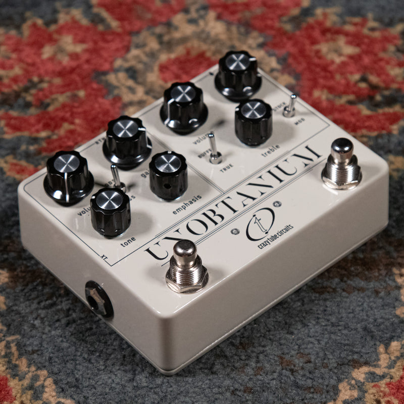 unobtanium pedal Crazy Tube Circuits Unobtainium Dual Overdrive Effect Pedal w/Box