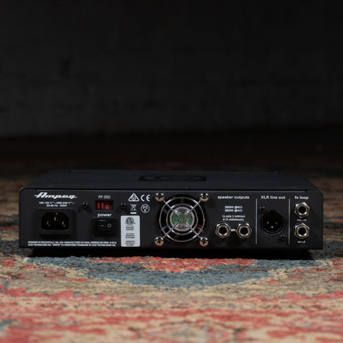 Ampeg Portaflex PF-350 Bass Guitar Amplifier Head w/IEC Cable - Used