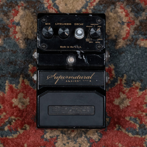 digitech reverb pedal DigiTech Supernatural Ambient Stereo Reverb Effect Pedal