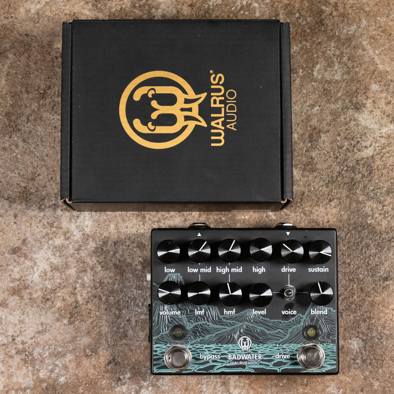 ギター WALRUS AUDIO BADWATER bass pre Amazon.com: Walrus Audio Badwater Bass Preamp DI : Musical