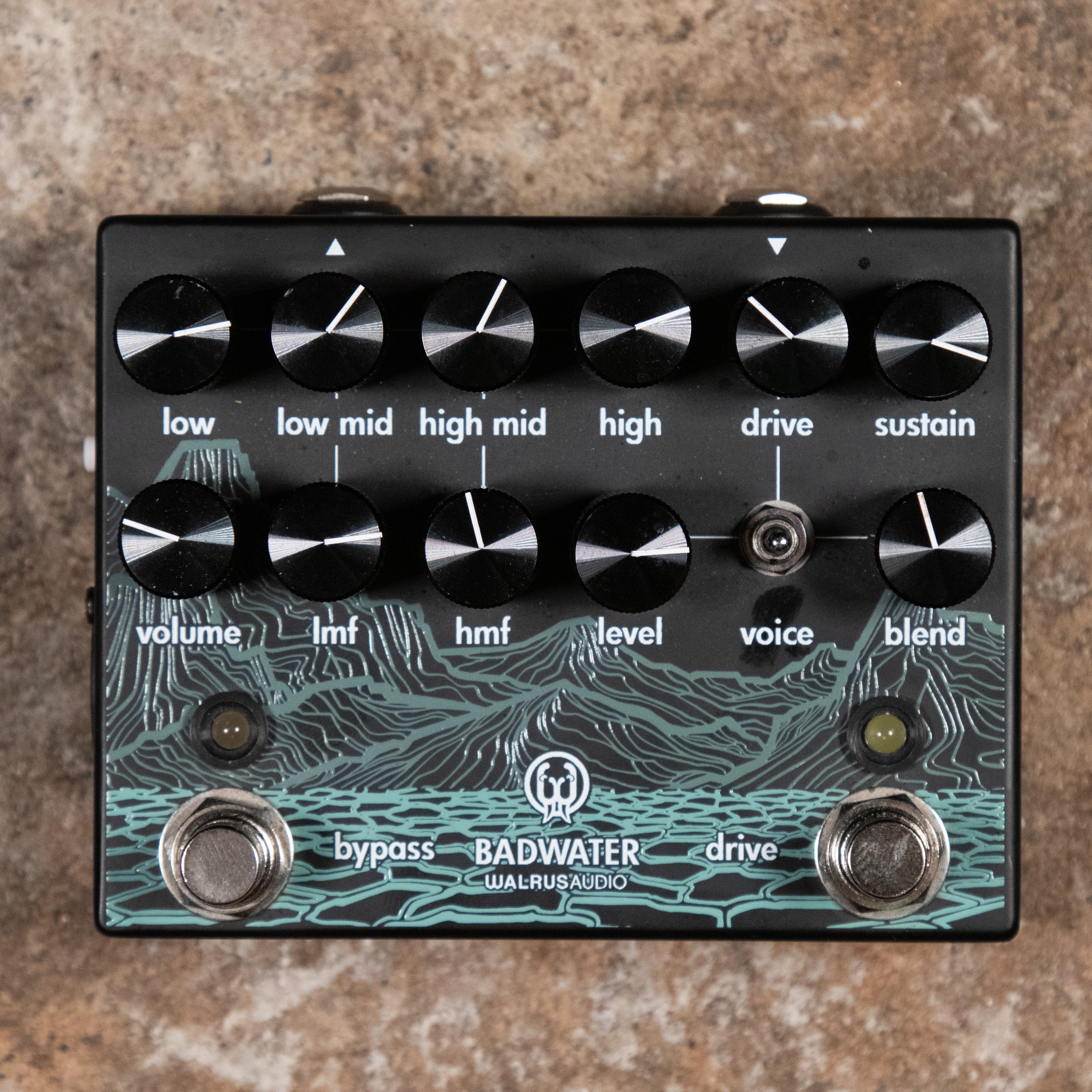 Walrus Audio Badwater Bass Preamp and D.I. Pedal w/Box - Used