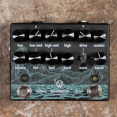 Walrus Audio Badwater Bass Preamp and D.I. Pedal w/Box - Used