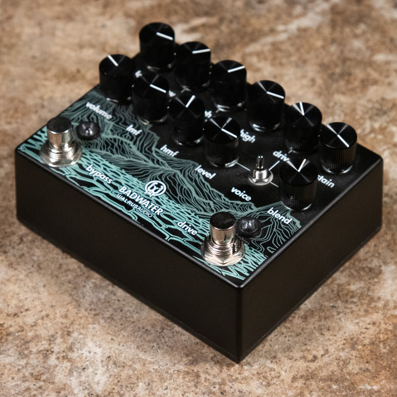 ベース Walrus Audio Badwater Bass Pre-Amp D.I. Badwater Bass Pre-amp and D.I.