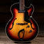 1964 Guild T-100 Slim Jim Hollowbody Electric Guitar, Sunburst w/OHSC - Used