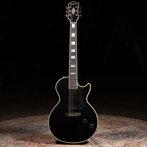 2019 Epiphone Jared James Nichols Old Glory Les Paul Electric Guitar, Black w/SC - Used