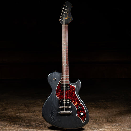 2022 Novo Solus H2 Electric Guitar, Charcoal Frost w/OGB - Used