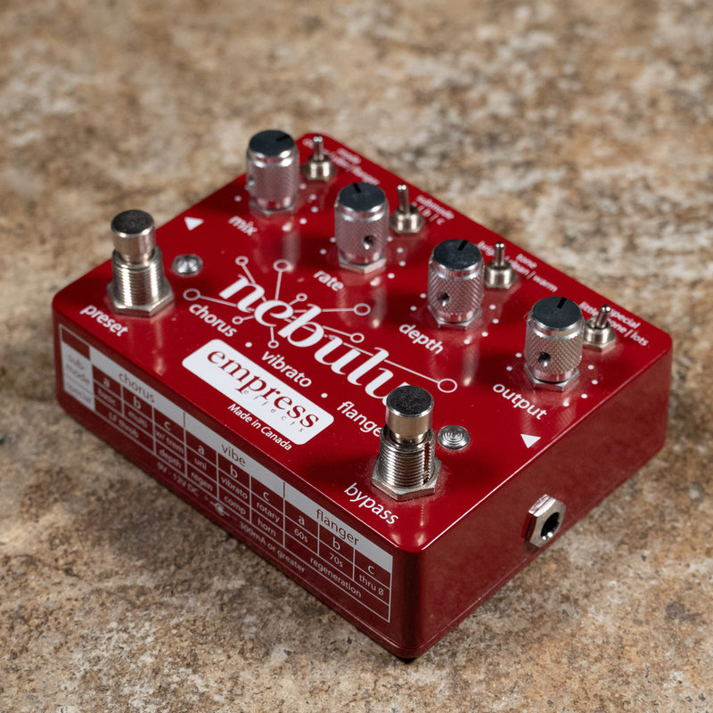 Empress Effects Nebulous Chorus/Vibrato/Flanger Effect Pedal - Used