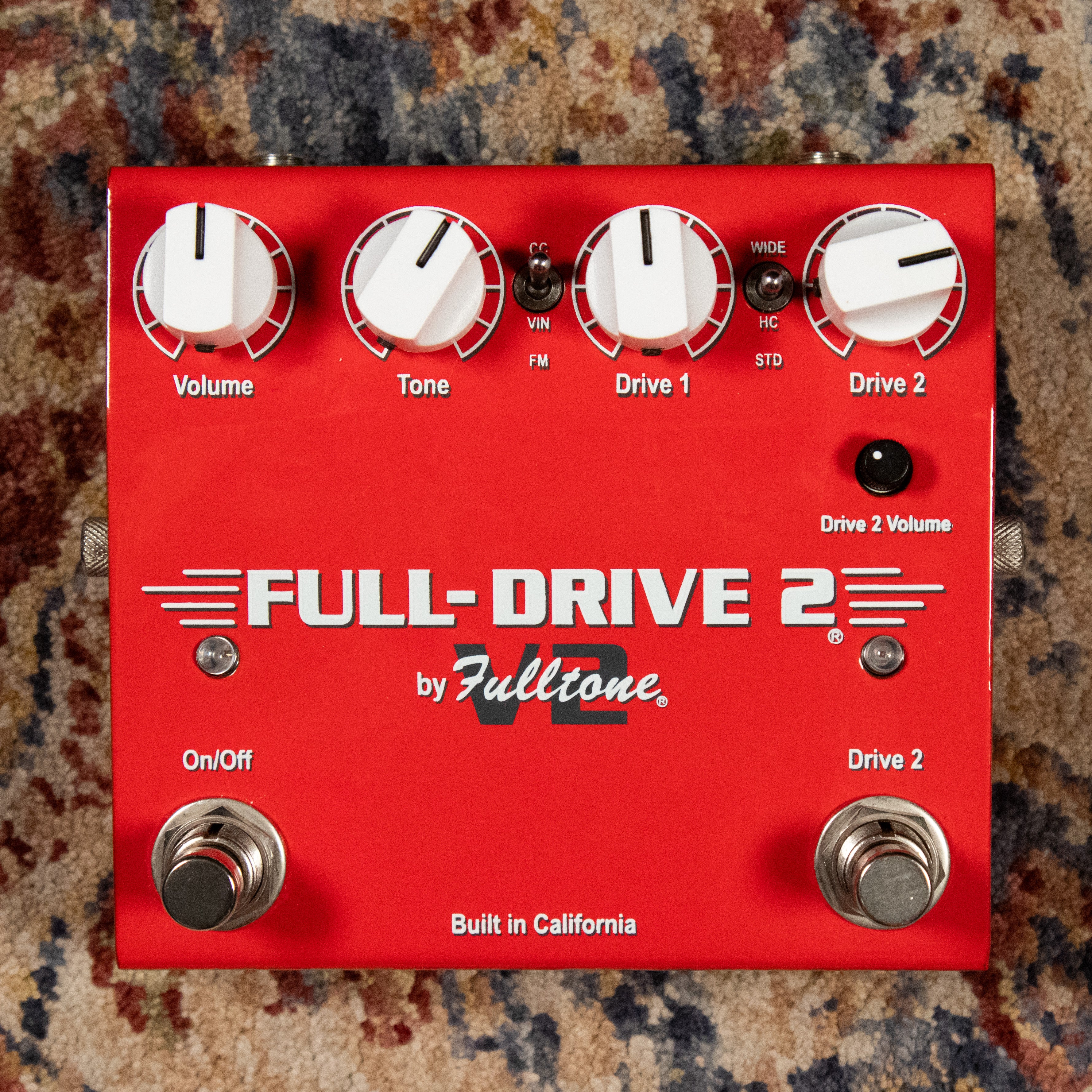 Full Drive 2 Fulltone Full Drive 2 V2 Effect Pedal w/Original Box - Used