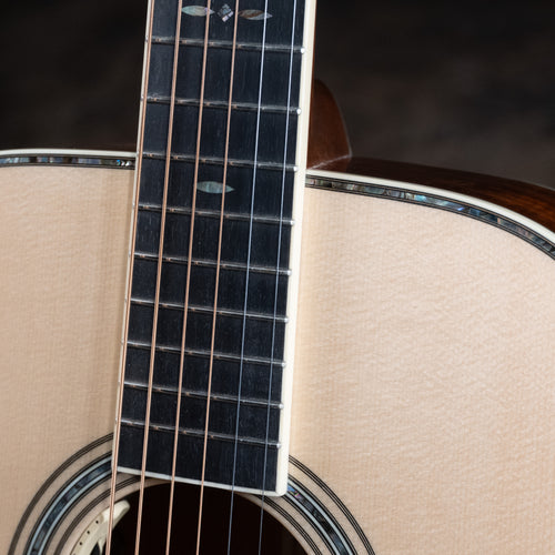 2021 Martin OM-41 Custom Acoustic Guitar, Italian Alpine Spruce/Flamed Koa w/ OHSC - Used