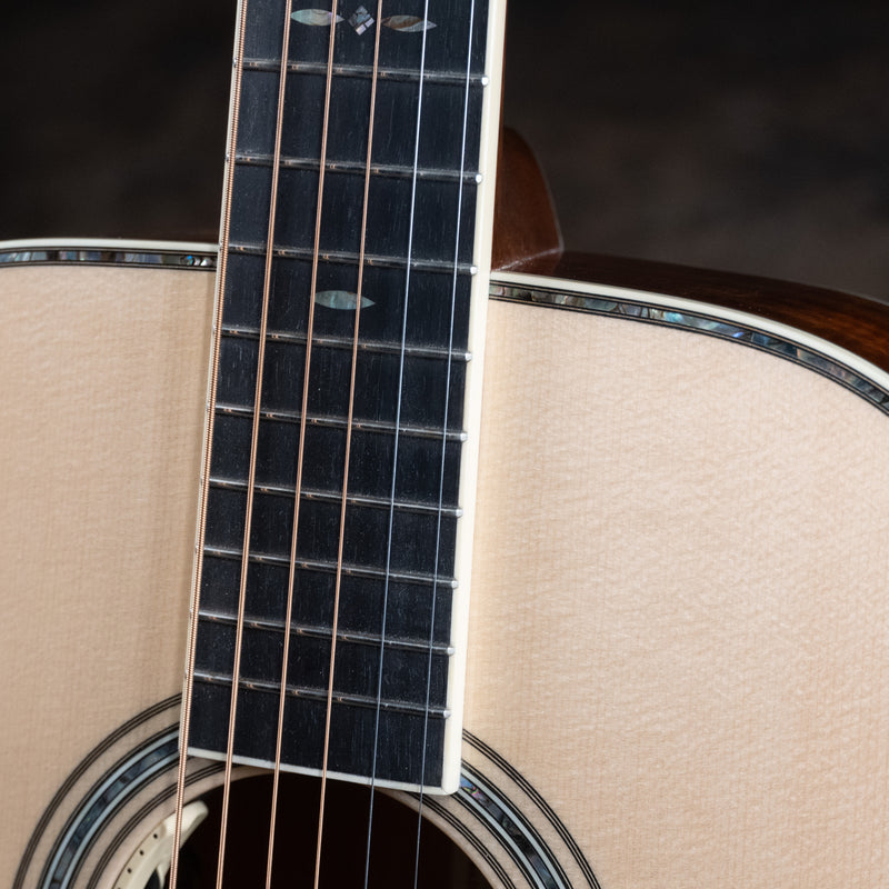 2021 Martin OM-41 Custom Acoustic Guitar, Italian Alpine Spruce/Flamed Koa w/ OHSC - Used