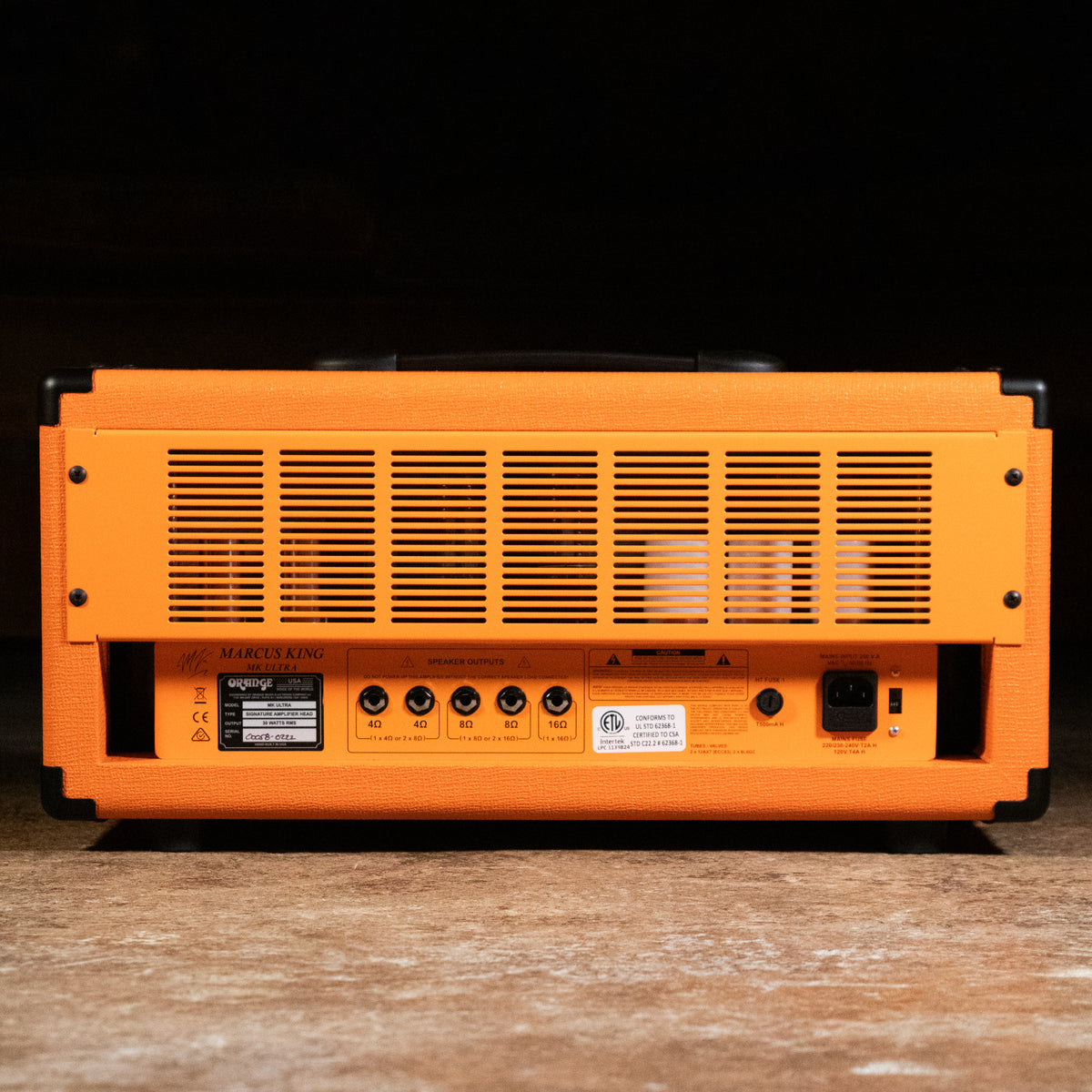 2023 Orange MK Ultra Limited Edition Marcus King Tube Guitar Amplifier Head - Used