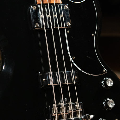 2020 Gibson SG Bass Guitar, Ebony w/OHSC - Used