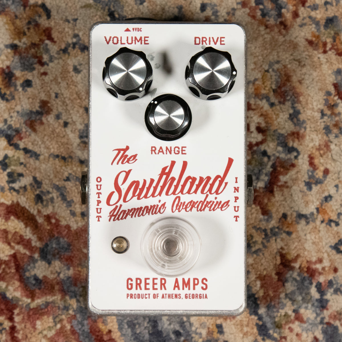 Greer Amps Southland Harmonic Overdrive Effect Pedal, White - Used