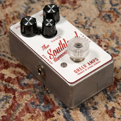 Greer Amps Southland Harmonic Overdrive Effect Pedal, White - Used