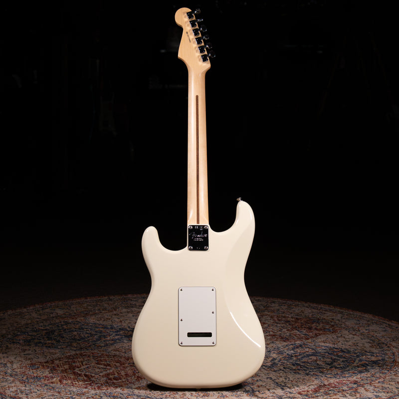2017 Fender American Professional Stratocaster Electric Guitar, Olympic White w/OHSC - Used