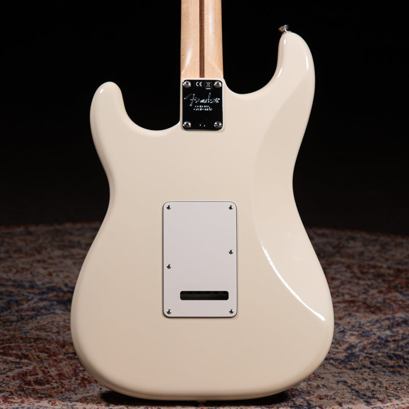 2017 Fender American Professional Stratocaster Electric Guitar, Olympic White w/OHSC - Used