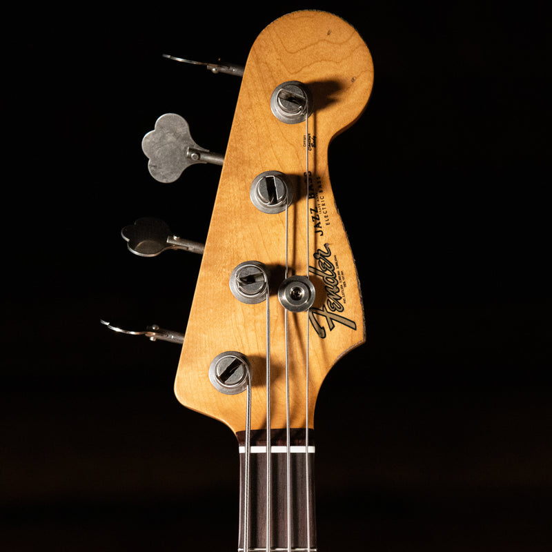 2022 Fender Flea Artist Series Jazz Bass, Road Worn Shell Pink W/HSC - Used