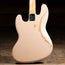 2022 Fender Flea Artist Series Jazz Bass, Road Worn Shell Pink W/HSC - Used
