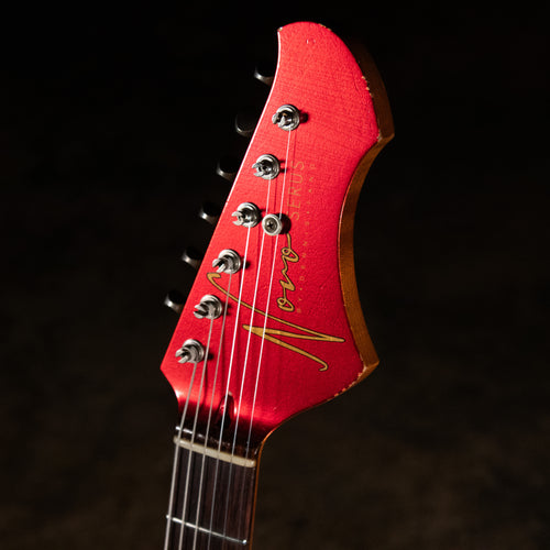 2022 Novo Serus P2 Electric Guitar, Candy Apple Red w/OGB - Used