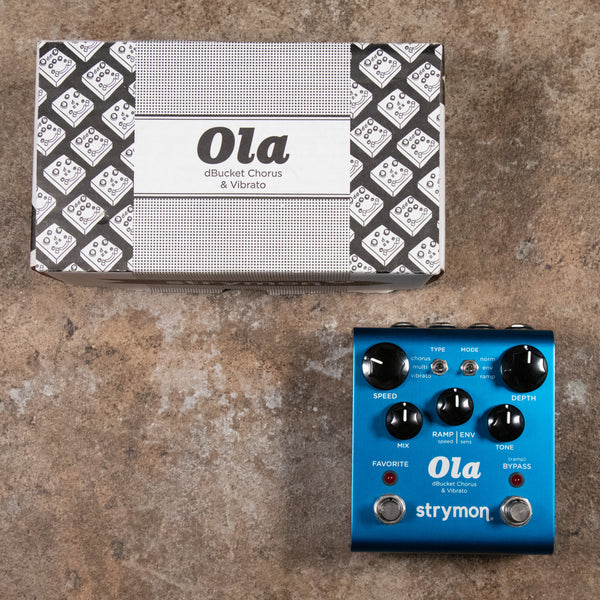 Strymon Ola dBucket Chorus and Vibrato Effect Pedal w/Box - Used