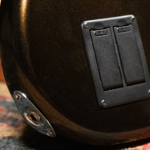 2023 Fender American Ultra Jazz Bass Guitar, Texas Tea w/OHSC - Used