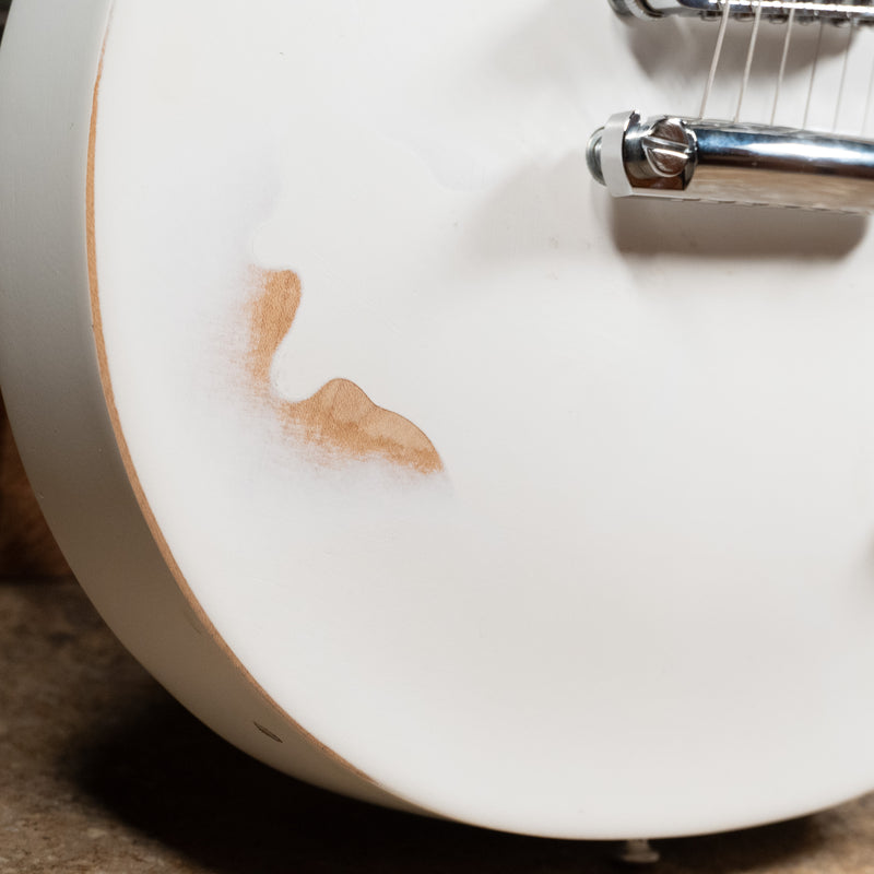 2011 Gibson Les Paul Studio 60's Tribute Electric Guitar, Worn White w/OGB - Used