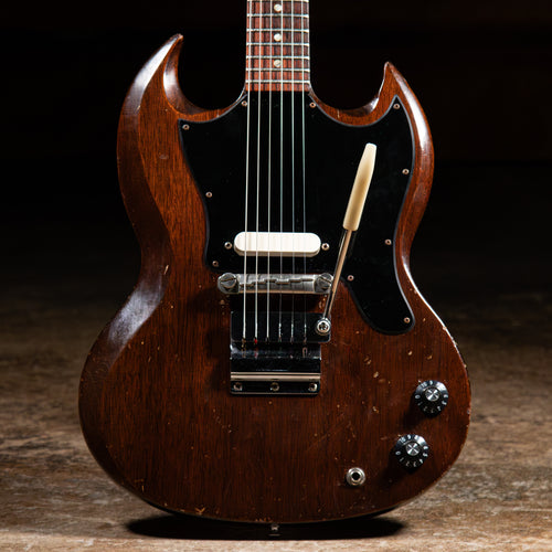 1968 Gibson Melody Maker Electric Guitar Walnut w HSC Used