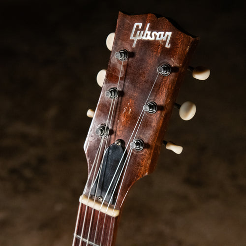 1968 Gibson Melody Maker Electric Guitar, Walnut w/ HSC - Used