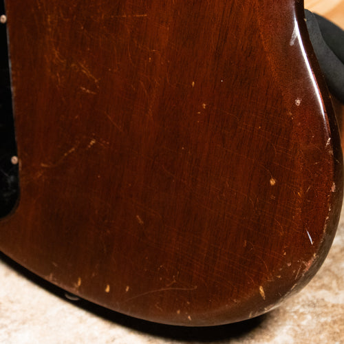 1968 Gibson Melody Maker Electric Guitar, Walnut w/ HSC - Used