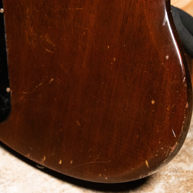 1968 Gibson Melody Maker Electric Guitar, Walnut w/ HSC - Used