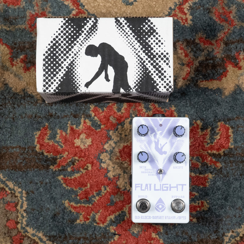 Old Blood Noise Flat Light Textural Flange Shifter Effect Pedal w/Box - Used