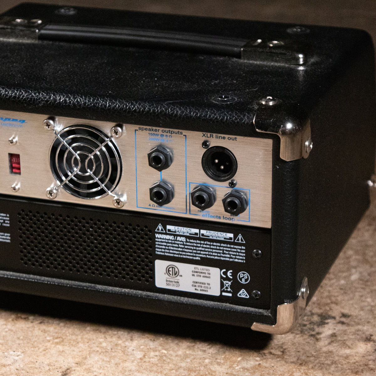 Ampeg Micro VR Bass Guitar Amplifier Head - Used