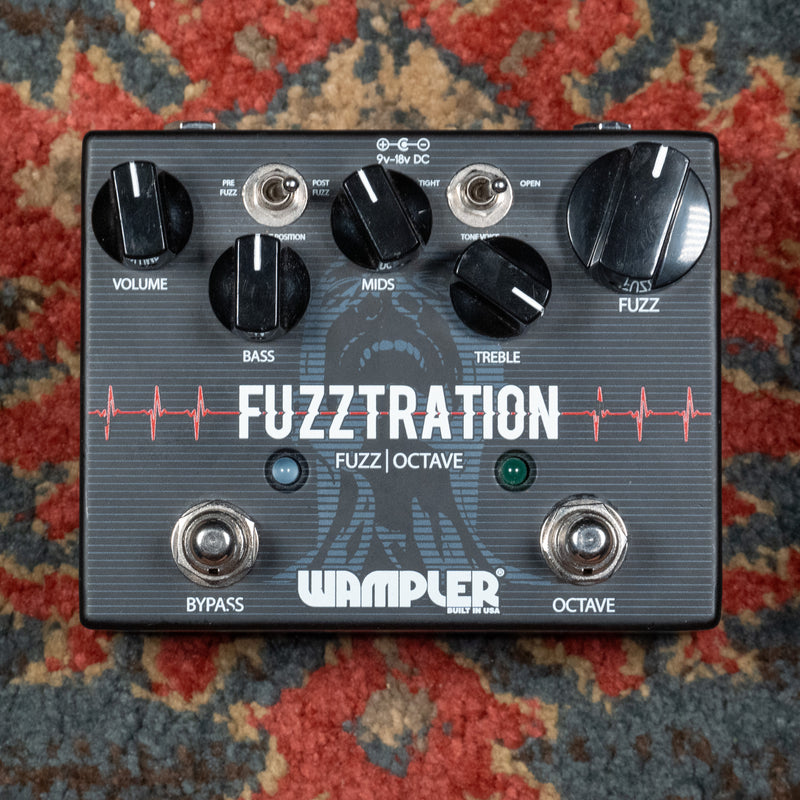Wampler Fuzztration Fuzz Effect Pedal w/Box