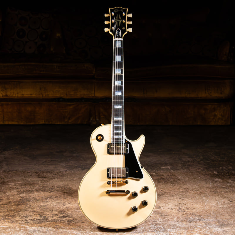 2022 Gibson Custom Shop Made 2 Measure '57 Les Paul Custom, Aged White w/OHSC - Used